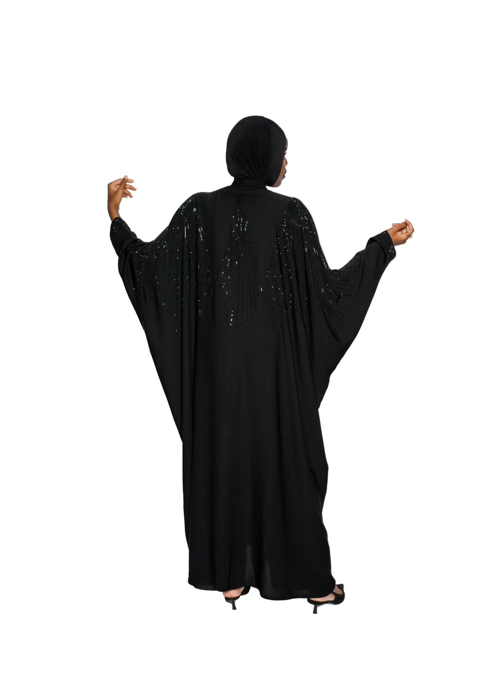 Nocturne Abaya - Black