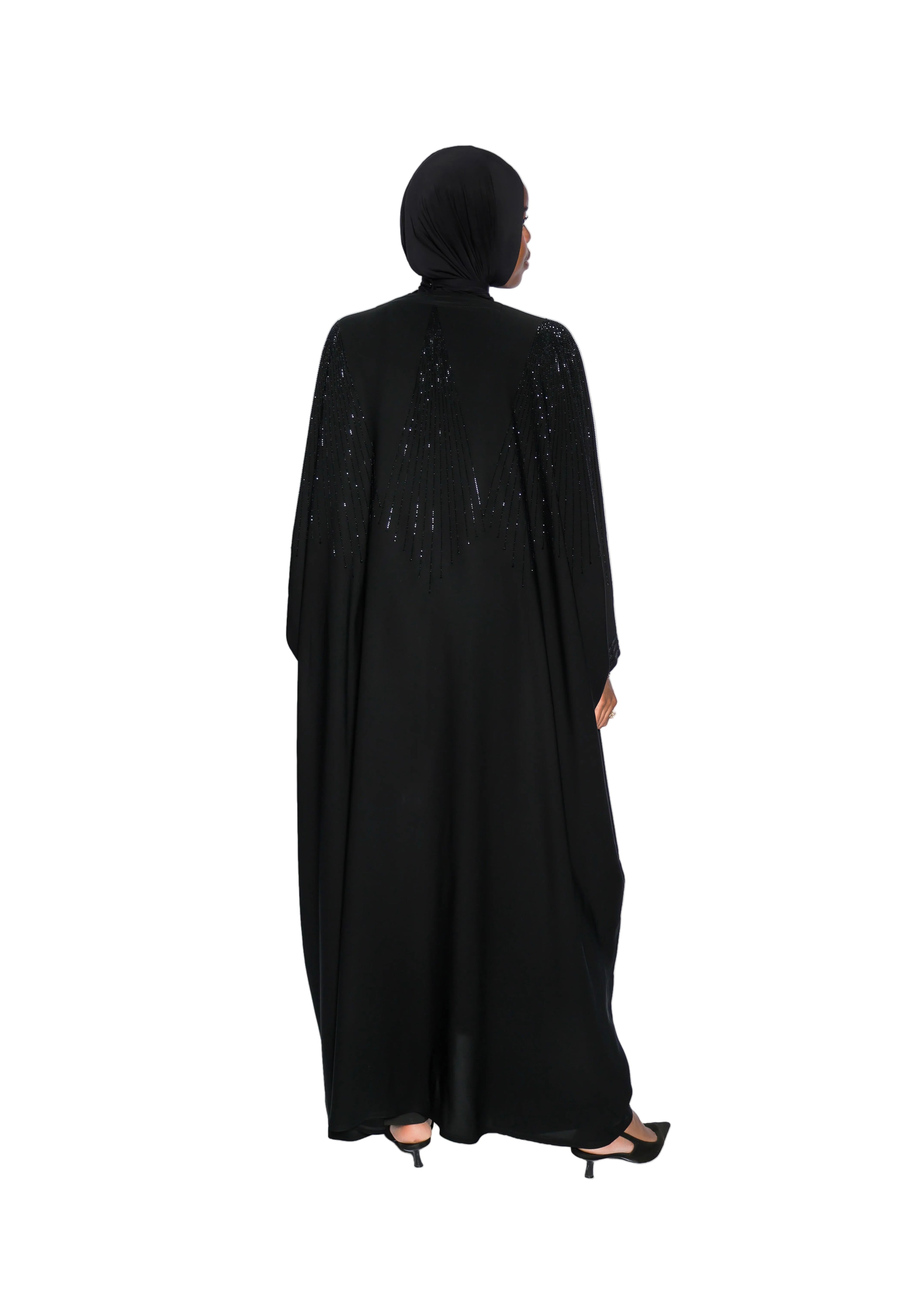 Nocturne Abaya - Black
