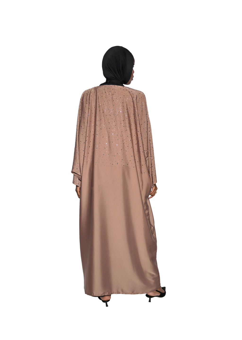 Nocturne Abaya - Taupe