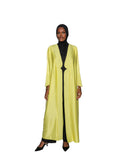 First Impression Abaya - Yellow