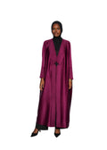 First Impression Abaya - Plum