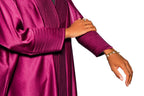 First Impression Abaya - Plum