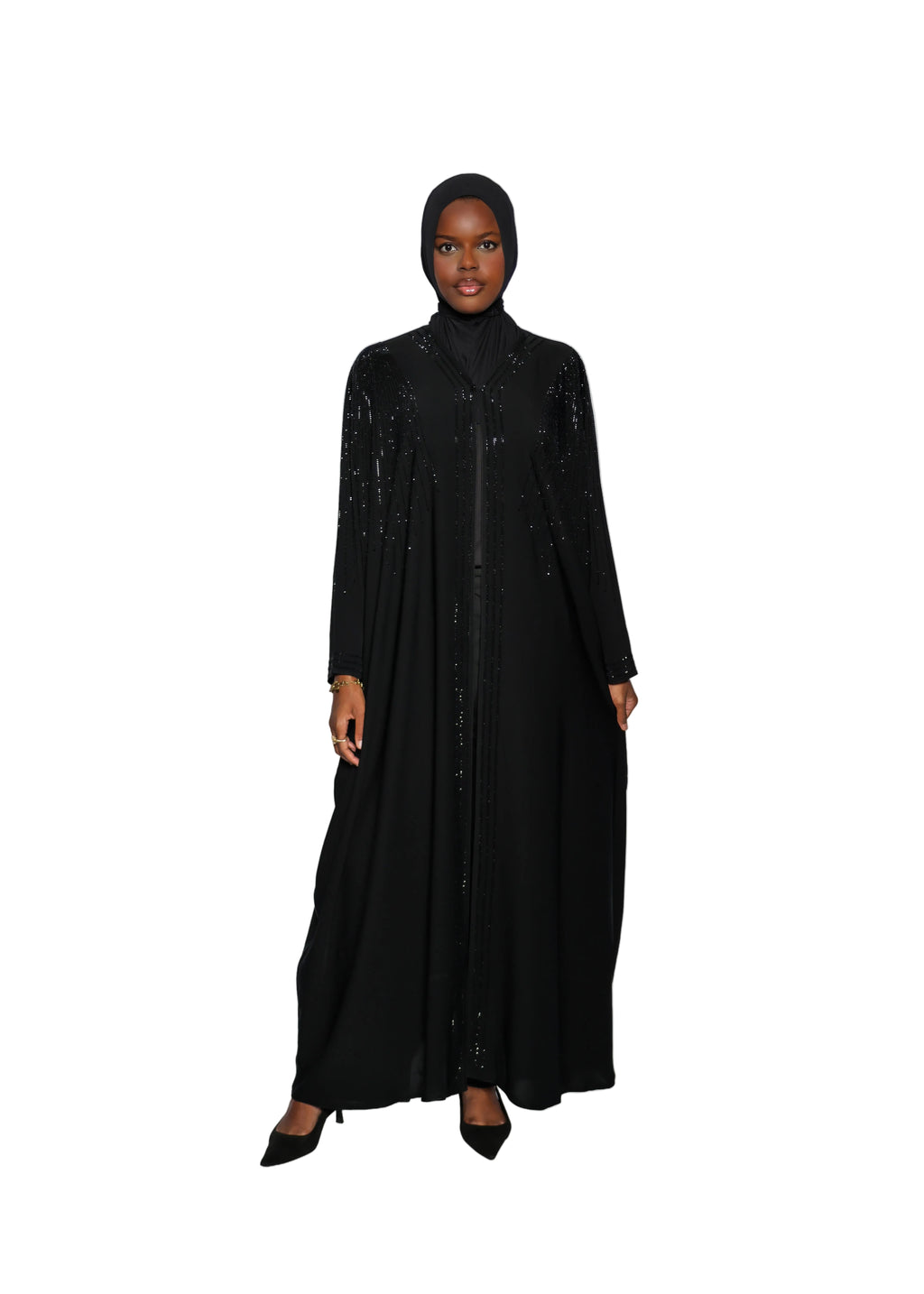 Nocturne Abaya - Black